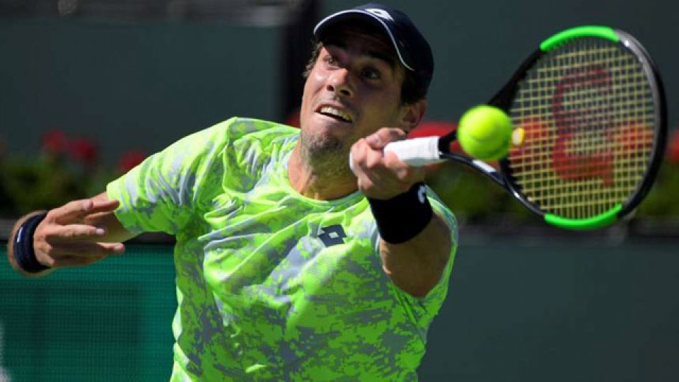 El bahiense limpió sin inconvenientes al  alemán Cedric Marcel Stebe.