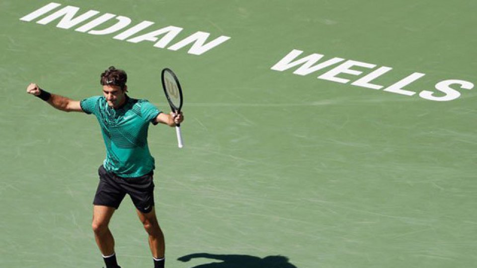 Federer logró su 90º título, el 25º Masters, 5º en Indian Wells y 2º del año.