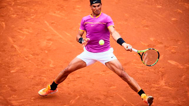 Rafael Nadal, otra vez arrollador en el ATP de Barcelona.