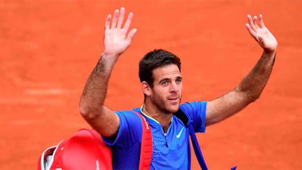 Del Potro tras su despedida en Roland Garros: 