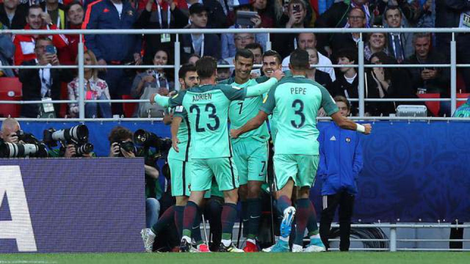 Portugal superó con lo justo al conjunto anfitrión gracis al gol de CR7.