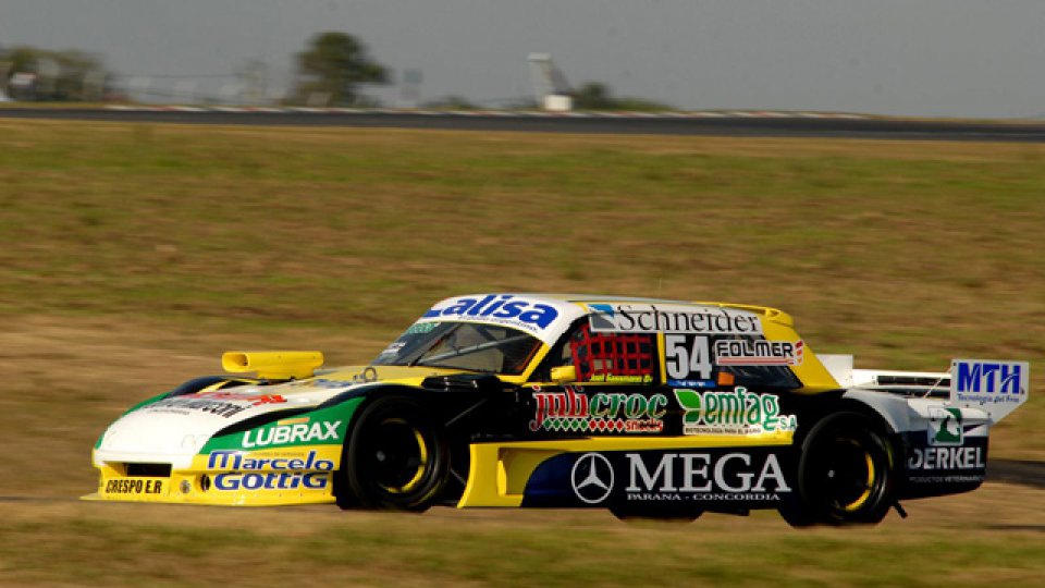 El piloto entrerriano logró el mejor tiempo de la clasificación del TC Pista.