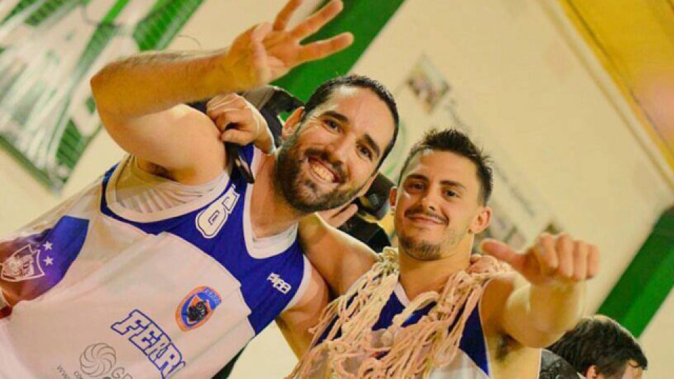 Juan Rodríguez Suppi campeón en el sur junto a Emanuel Lopez Cerdan.