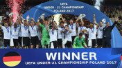 Alemania se coronó campeón del la Eurocopa Sub 21