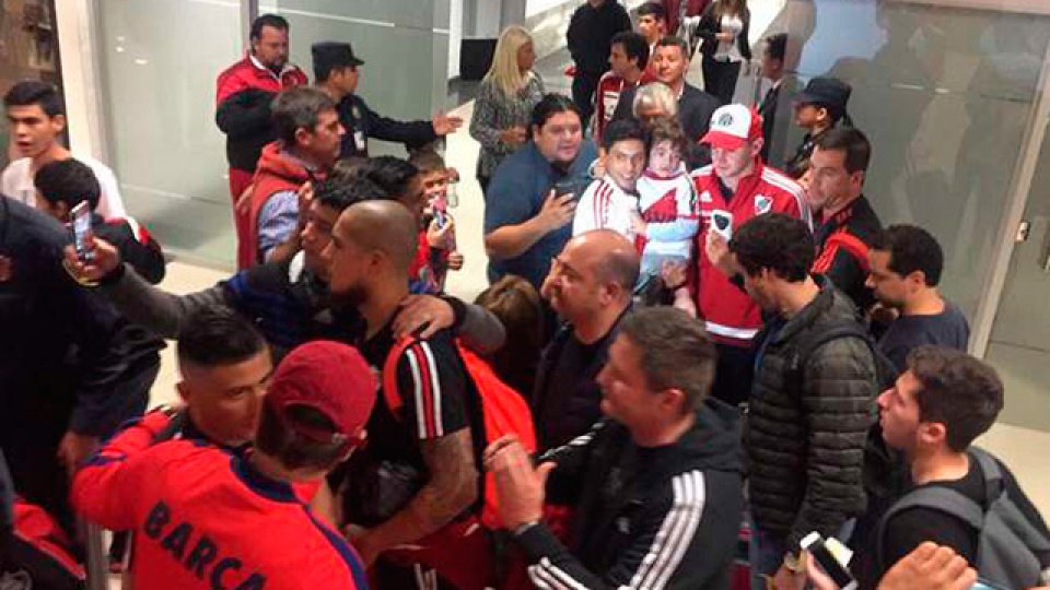 River llegó a Paraguay con equipo confirmado.