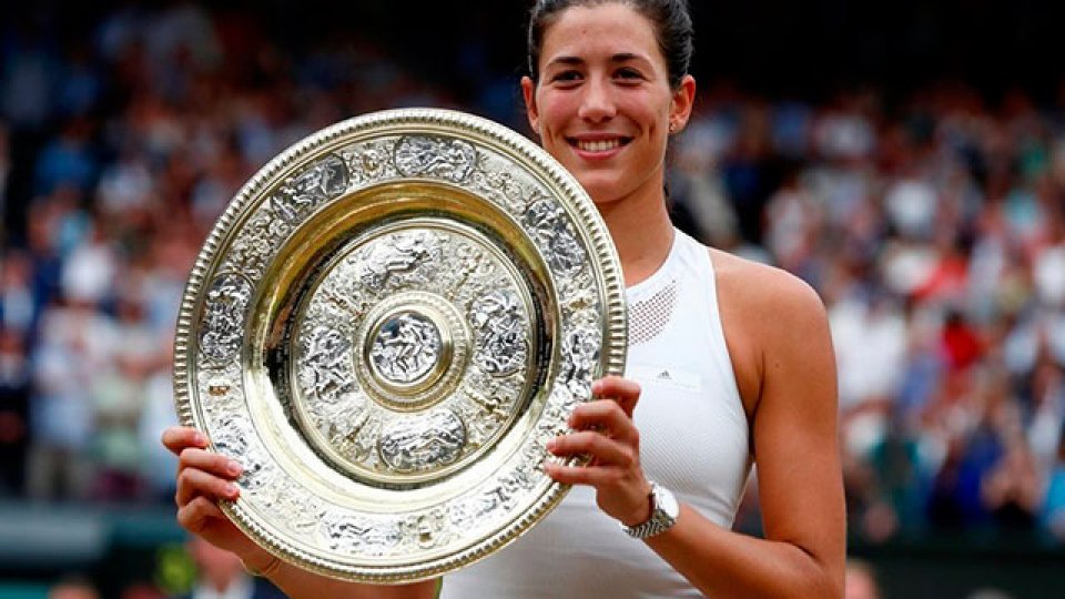 Muguruza hizo añicos el sueño de Venus Williams y es campeona de Wimbledon Garbi