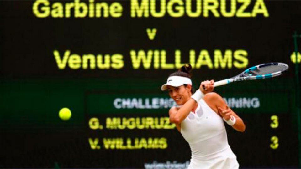 Muguruza hizo añicos el sueño de Venus Williams y es campeona de Wimbledon Garbi