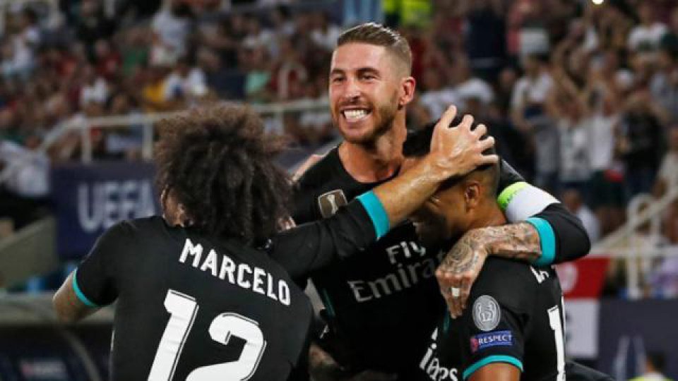 El Madrid conquistó la Supercopa de la UEFA por cuarta vez en su historia.
