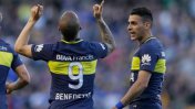 Darío Benedetto y Cristian Pavón reanudaron su vínculo con Boca
