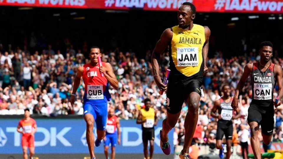 Bolt clasificó a Jamaica a la final de la posta 4x100.