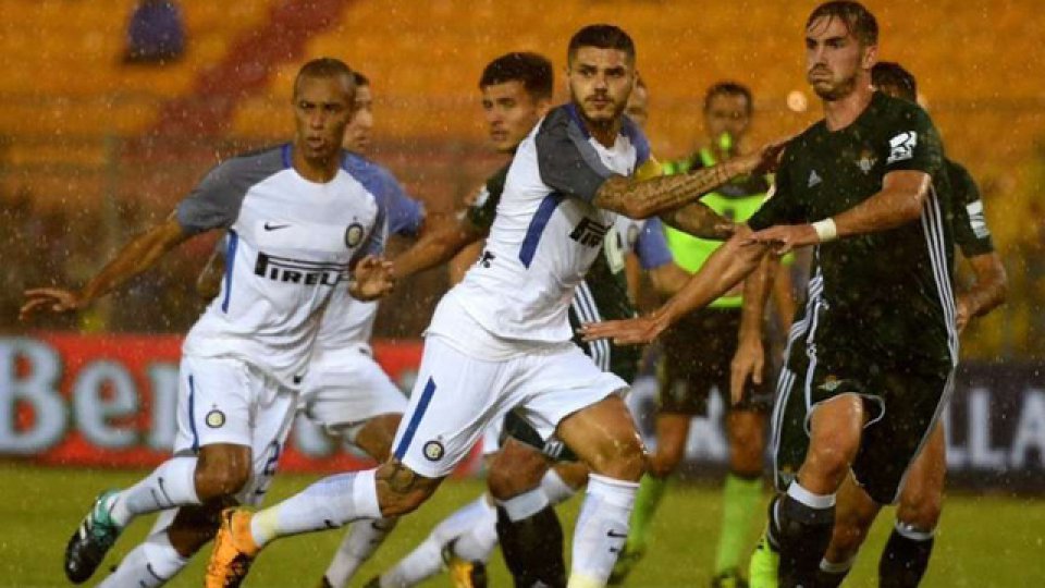 Mauro Icardi marcó en el amistoso de Inter. Mauro Icardi marcó en el amistoso de Inter.