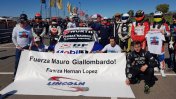 El automovilismo expresó su apoyo a Mauro Giallombardo