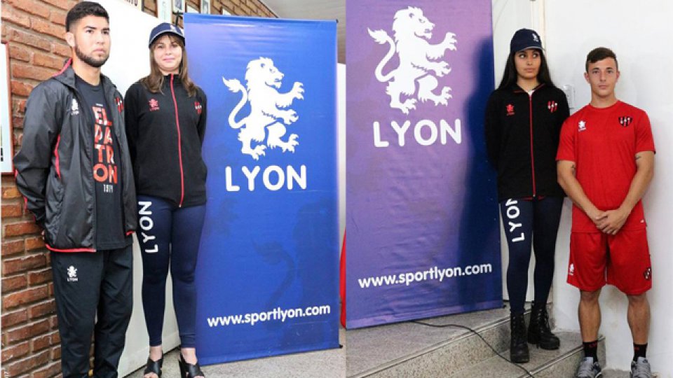 El Rojinegro presentó oficialmente su nueva indumentaria Sport Lyon.
