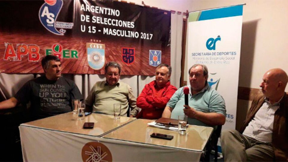 Se presentó oficialmente el Argentino U15 en Paraná.