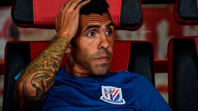 Carlos Tevez, señalado como