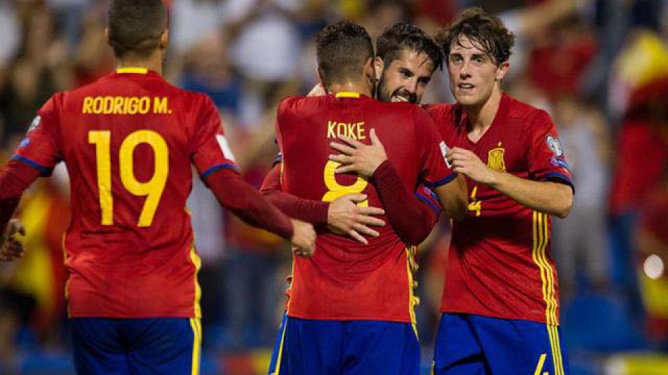 España se aseguró su plaza en Rusia 2018 una fecha antes del final.