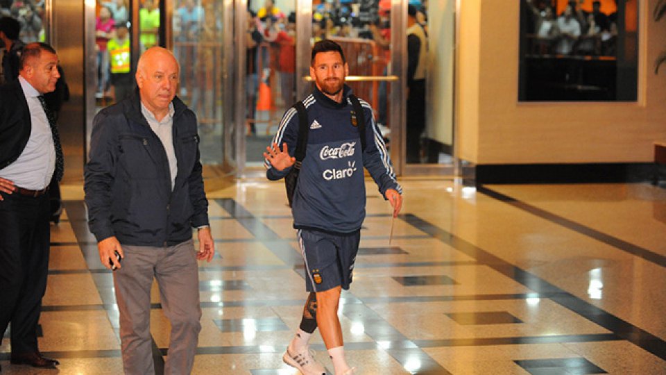 La Selecci&oacute;n Argentina se instal&oacute; en Guayaquil.