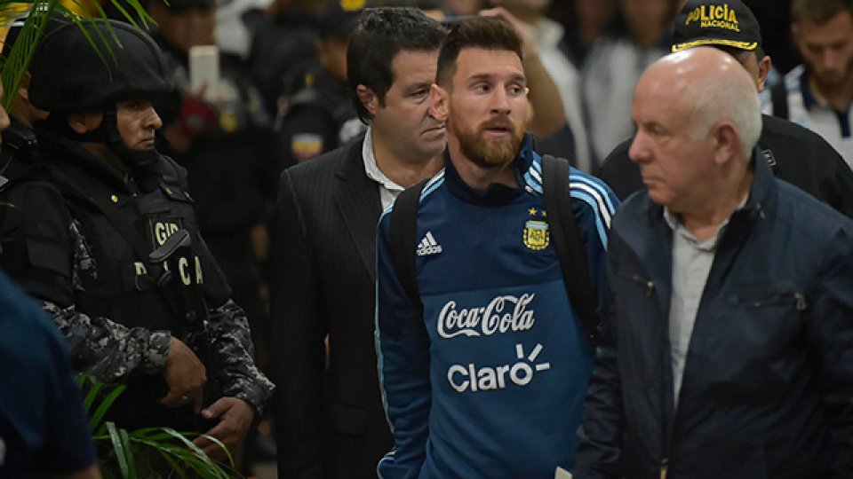 La Selecci&oacute;n Argentina se instal&oacute; en Guayaquil.
