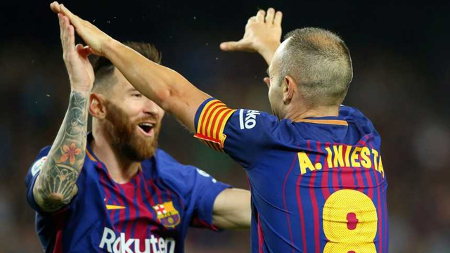Barcelona no tuvo problemas y con la presencia de Messi venció a Málaga
