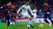 Messi, Cristiano y Neymar competirán para ser el gran protagonista del premio 