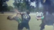 Video: Chicos de 15 años a la trompadas en un partido