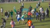 Impactante: Batalla campal en la final de la Liga de Comodoro Rivadavia