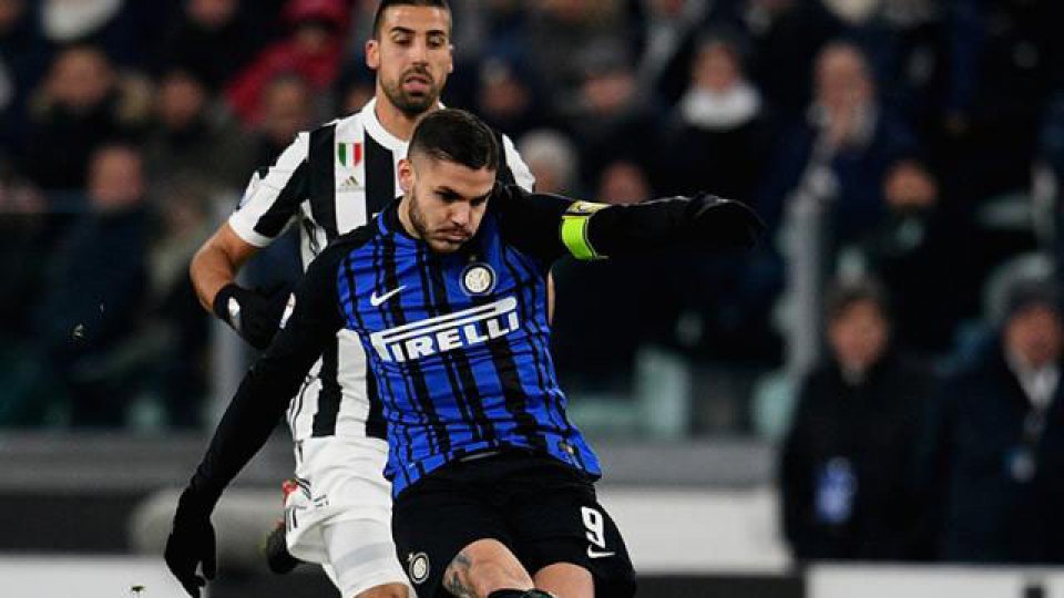 Inter consiguió un punto como visitante para seguir en la cima de la Serie A.
