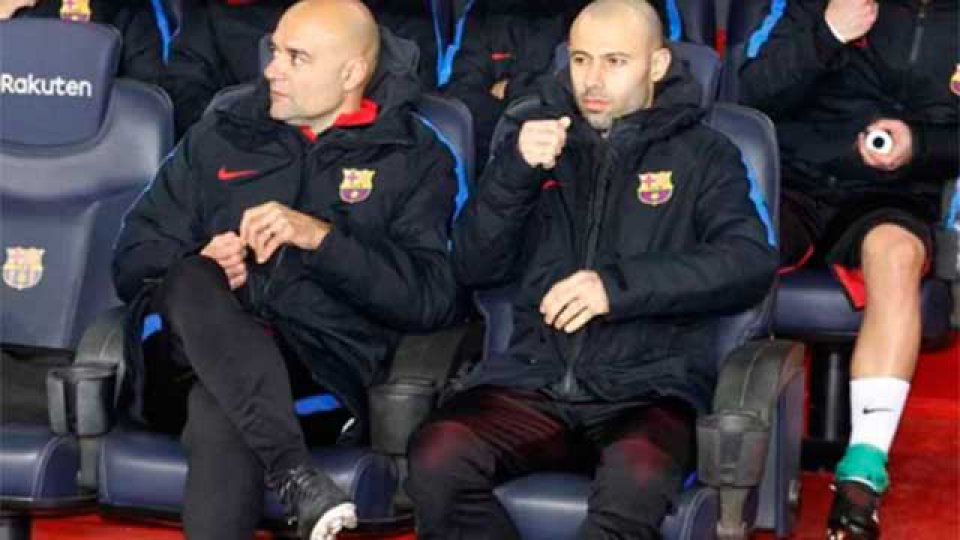 Javier Mascherano se va del Barcelona.