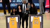 Los Ángeles Lakers le brindaron un emotivo homenaje a Kobe Bryant