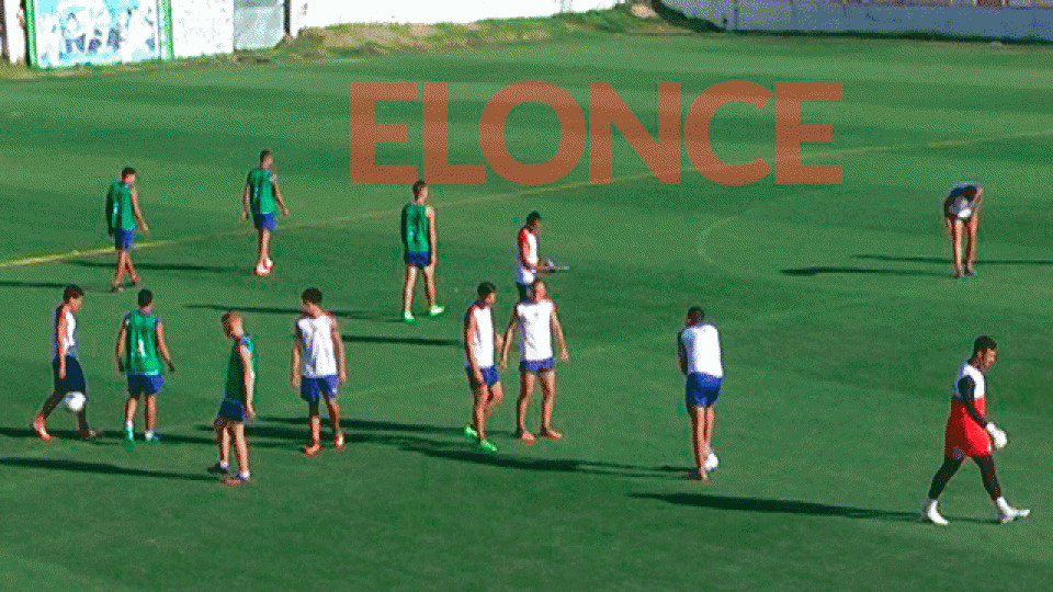 Tincho Benítez vuelve al trabajo con el Decano.