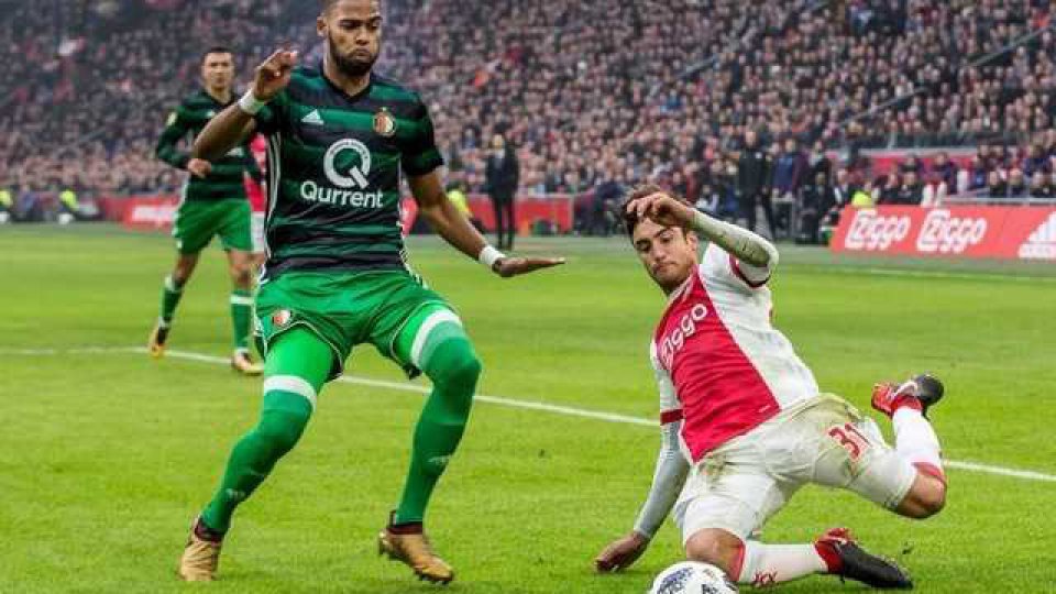 Nico fue el elegido el hombre del partido en el clásico ante Feyenoord.