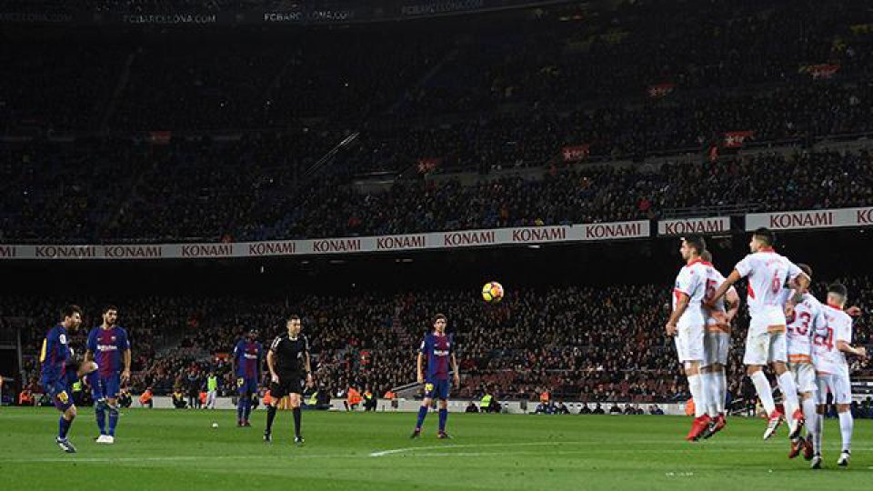 Una obra maestra de la pulga selló la victoria del elenco Blaugrana.