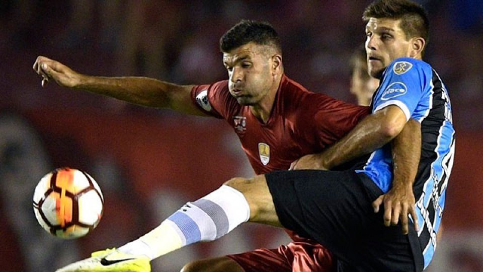 Independiente empató con Gremio la ida de la Recopa Sudamericana.
