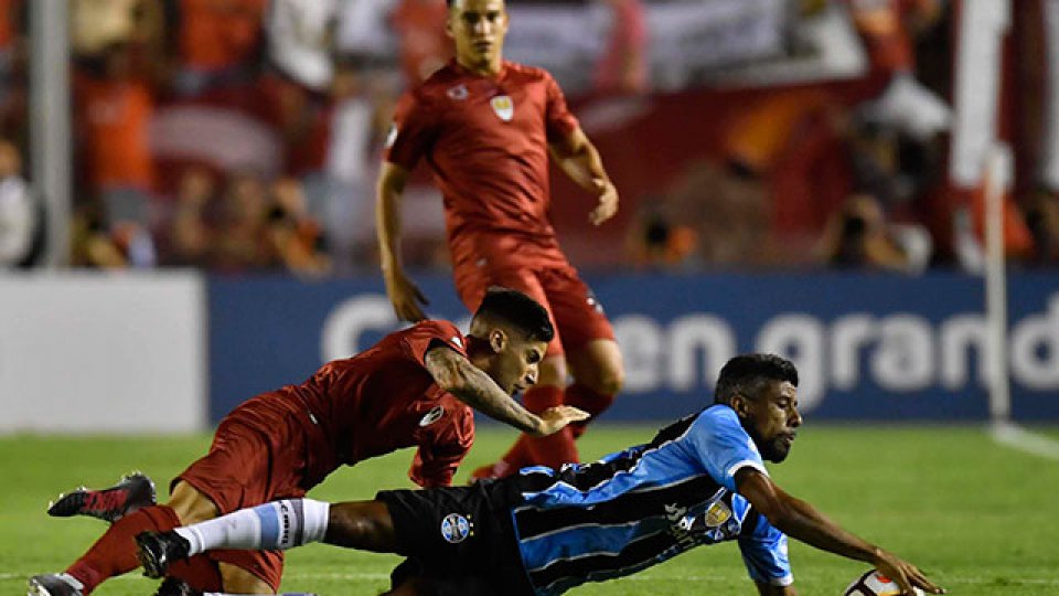 Independiente empató con Gremio la ida de la Recopa Sudamericana.