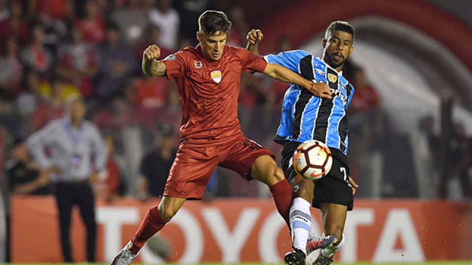 Independiente empató con Gremio la ida de la Recopa Sudamericana.
