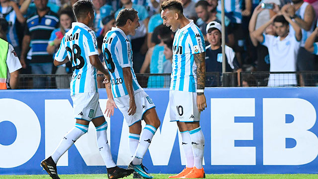 Racing debutó en la Copa Libertadores con un gran triunfo ante Cruzeiro.