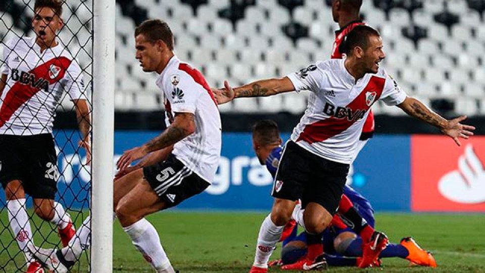 River igualó en Brasil ante Flamengo.