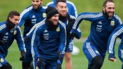 El curioso entrenamiento que realizó la Selección Argentina