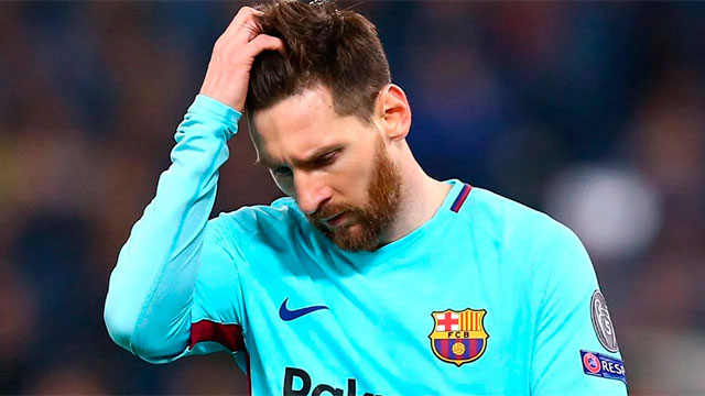 Messi se queda fuera del podio de la UEFA