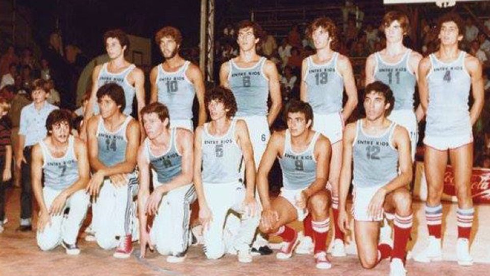 Selección de Entre Ríos en 1982.