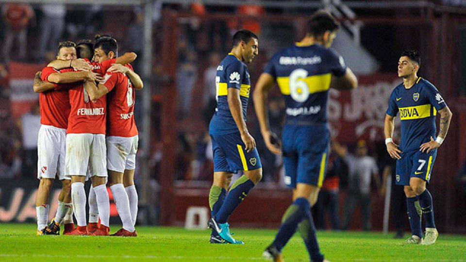 Independiente festejó en Avellaneda. Independiente festejó en Avellaneda.