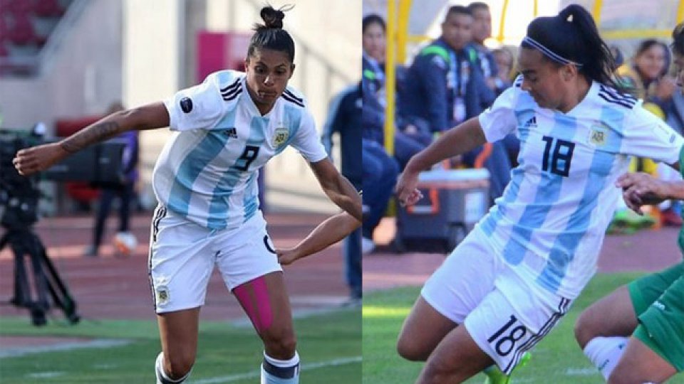 Jaimes y Oviedo, convocadas a la Selección Argentina femenina.