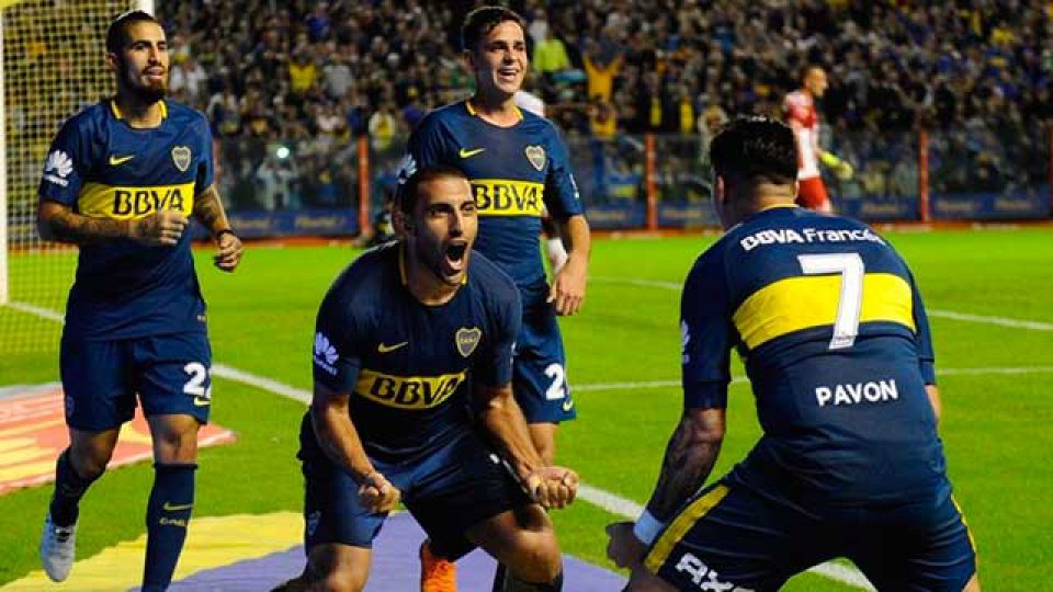 Boca quebró a Unión en el tramo final del cotejo.