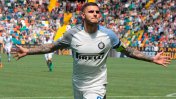 Mauro Icardi volvió a convertir en la goleada del Inter