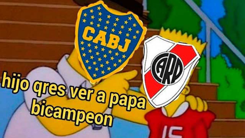 Boca se consagró Bicampeón y estallaron los memes con dedicatoria a River.