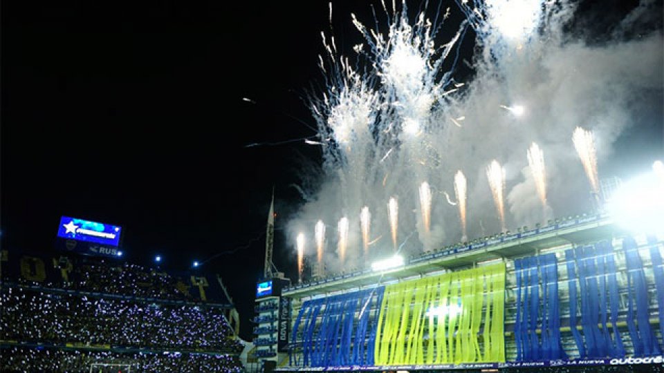Boca festejó su bicampeonato con una Bombonera repleta de hinchas.
