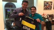 Diego Maradona celebró el bicampeonato de Boca en las redes sociales