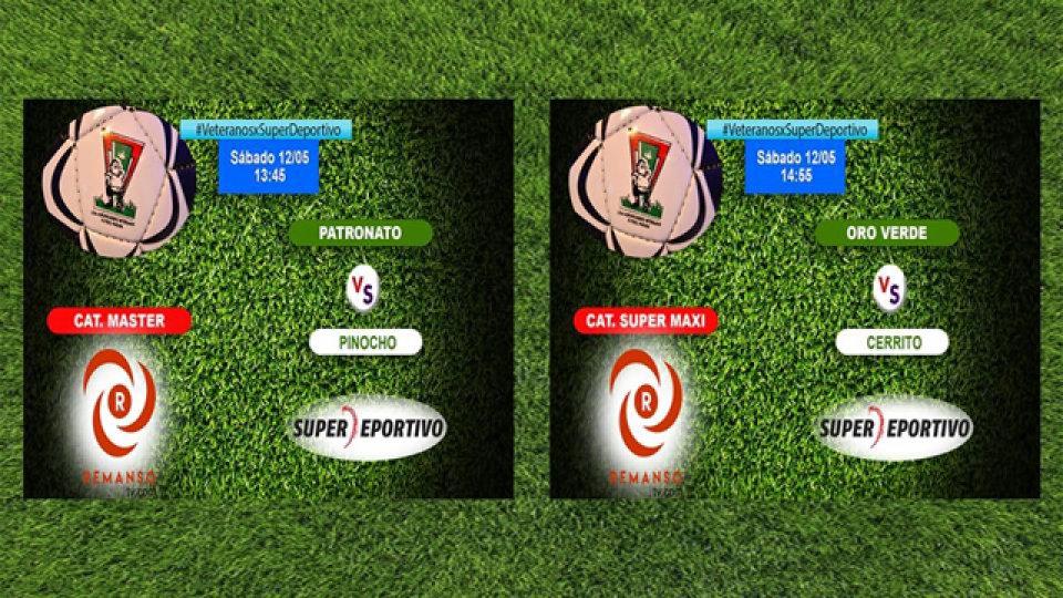 Se reanudó el torneo de la Liga de Veteranos.