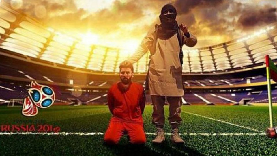 "El suelo estará cubierto con tu sangre", es la consigna amenazante de Isis