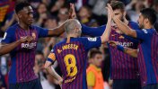 Barcelona coronó su título con un triunfo en la despedida de Iniesta
